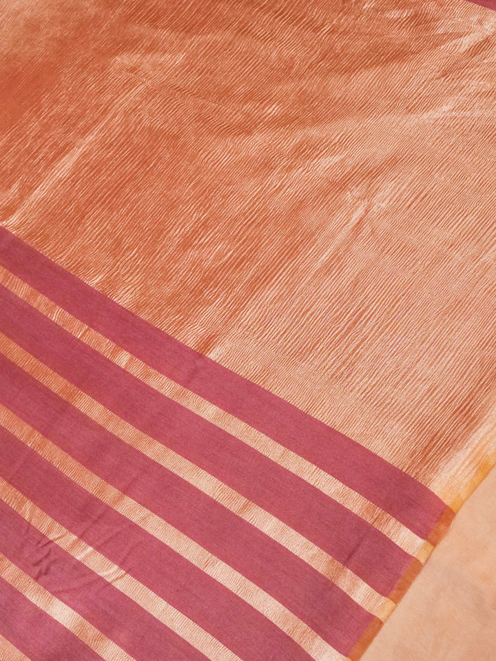 Blush Haze – Mauve Pink Handloom Munga Silk Saree