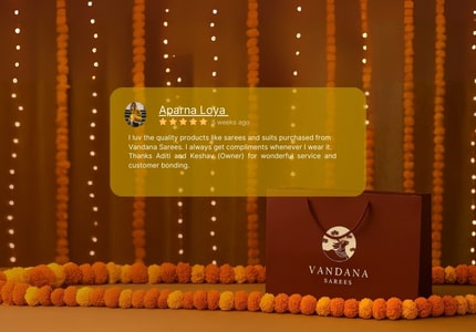 saree store near me - review