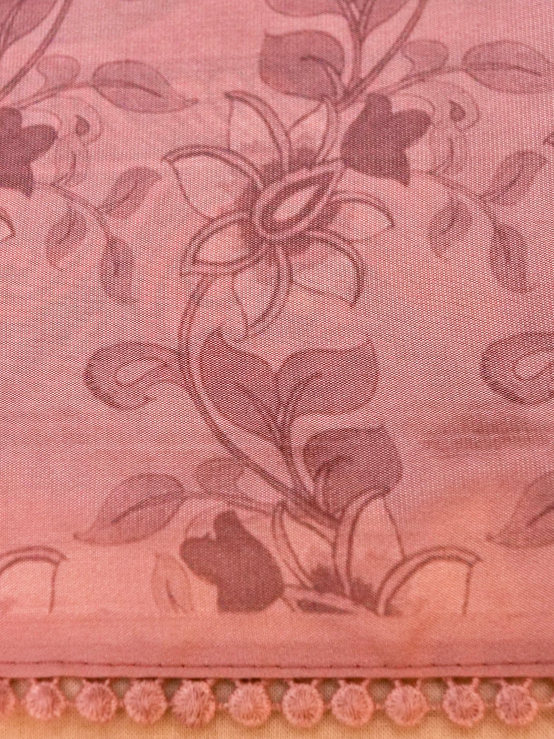 One Saree for Every Day of Summer-Peach cotton saree