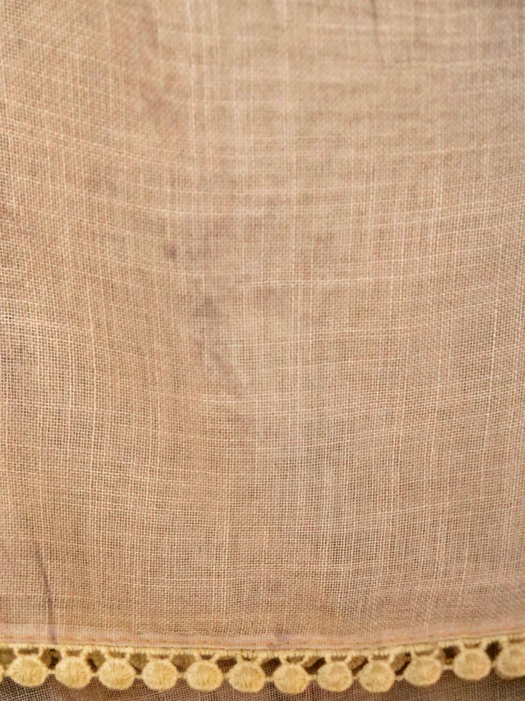 Summer Edit- Tropical Peach Cotton Saree