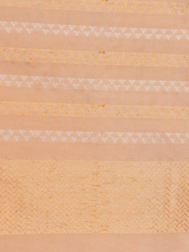 Handloom Tissue Silk Saree with Abstract Woven Design
