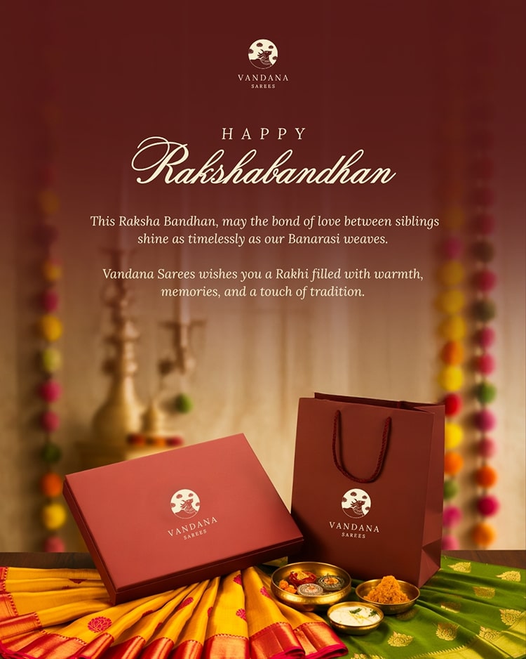 5 Reasons Why a Banarasi Saree Is the Best Rakhi Gift for Sister