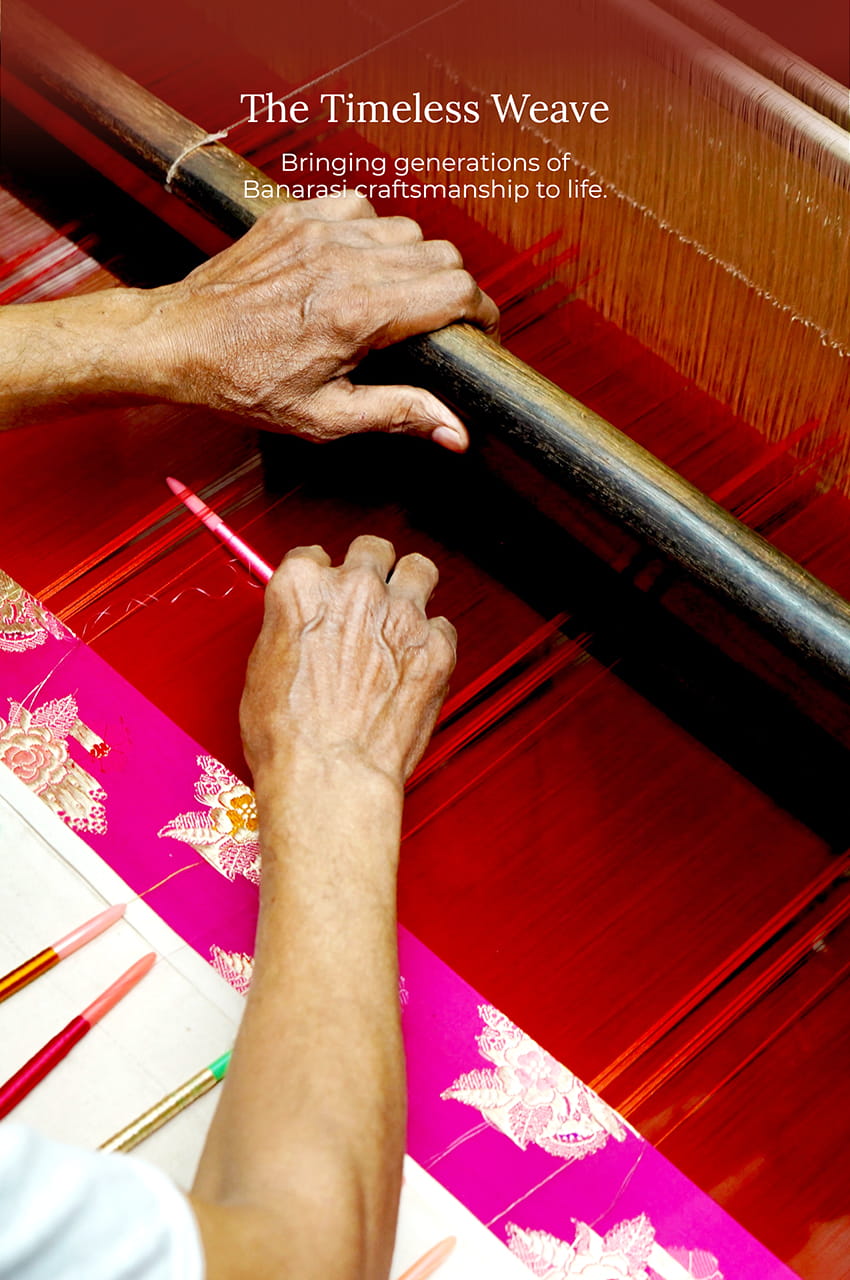 Banarasi Saree shop and manufacturer in Varanasi - Vandana Sarees