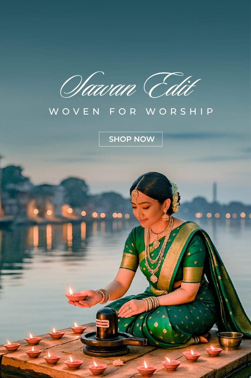 Banarasi Saree for Sawan - Vandana Saree festival