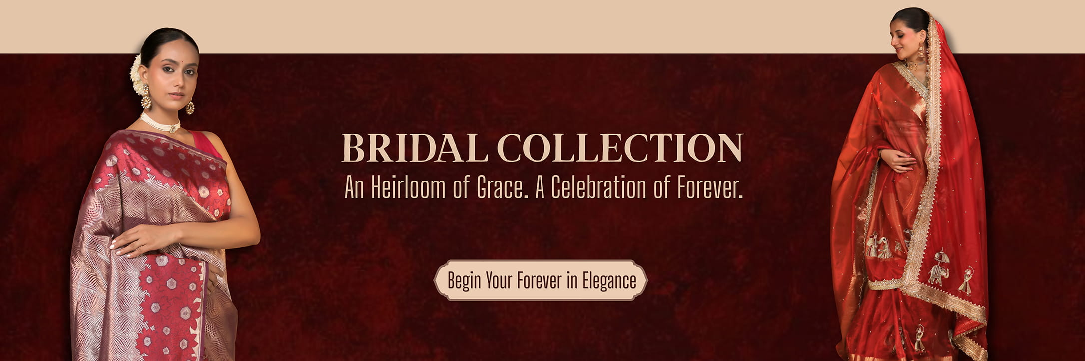 Bridal Sarees Collection - Vandana Sarees