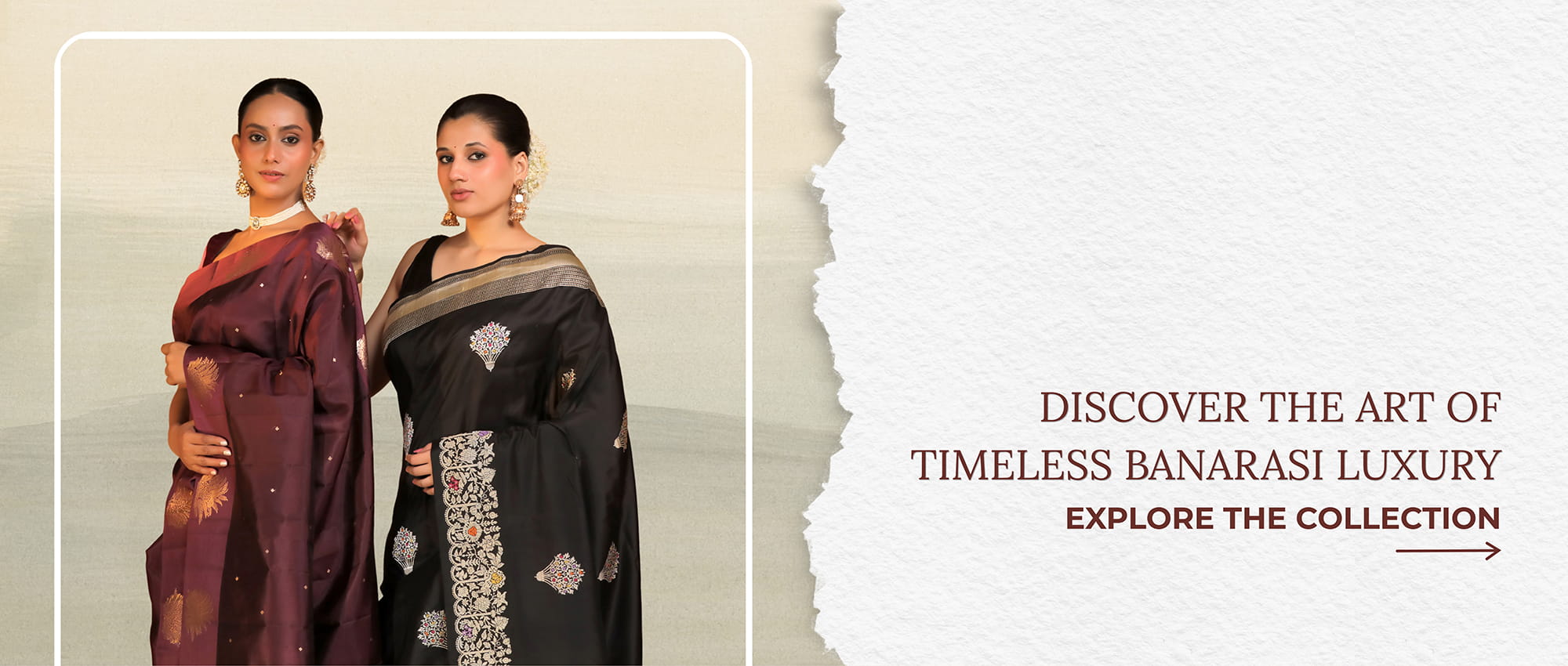 Pure Banarasi Luxury Sarees Collection