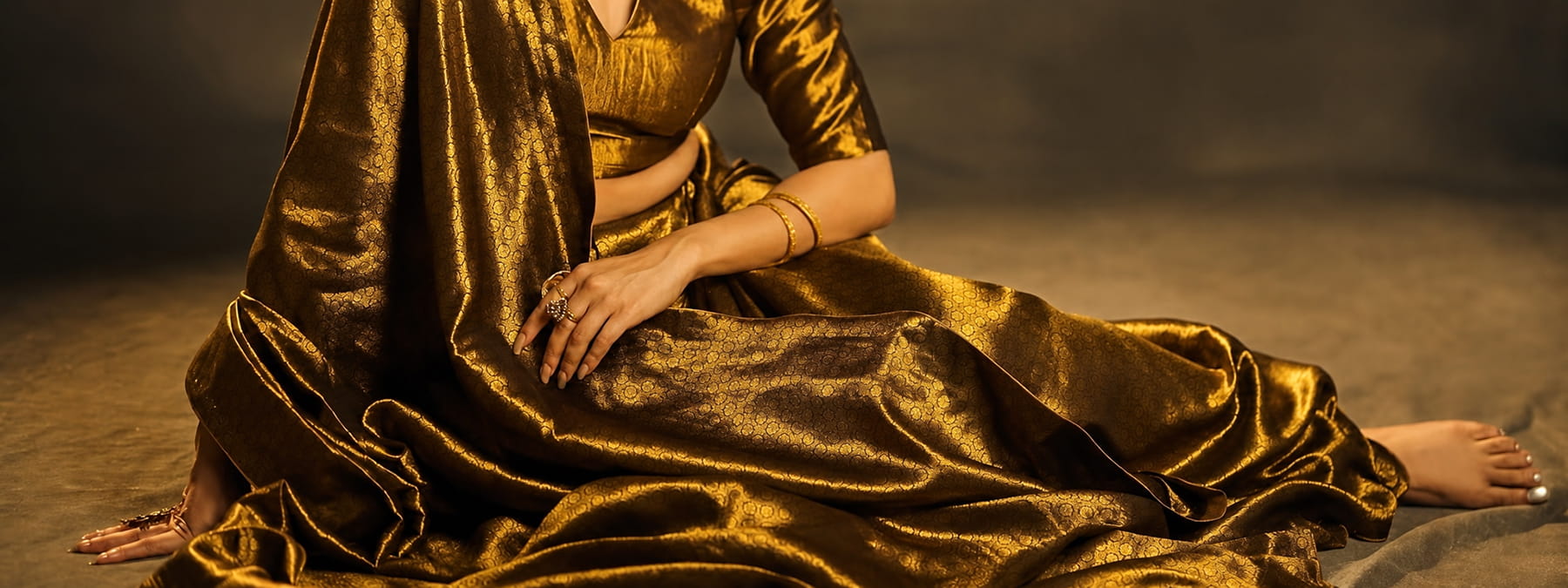Pure Banarasi Silk Sarees from Vandana Sarees