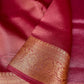 Banarasi Mauve Purple Tissue Silk Zari Woven Saree