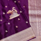 Banarasi Mashru Silk Figure Motif Zari Saree