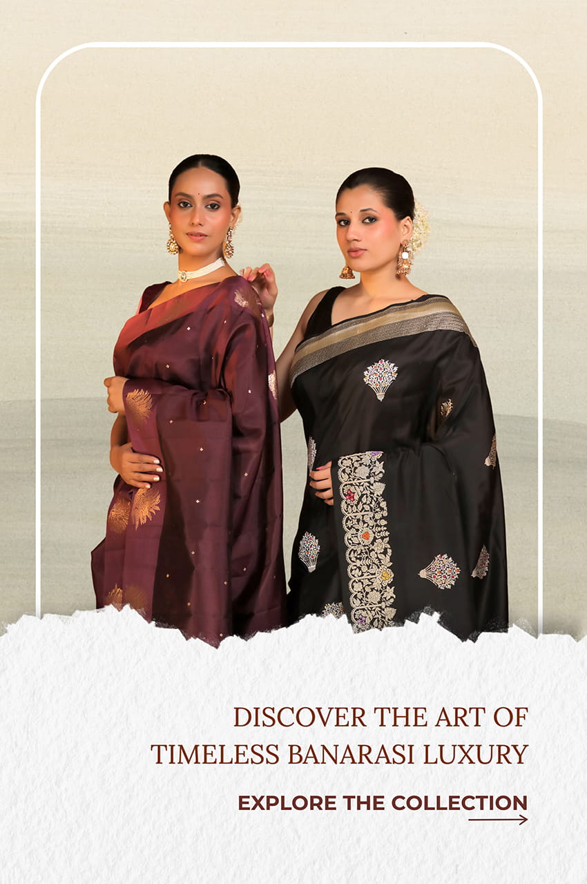 Pure Banarasi Luxury Sarees Collection from Vandana Sarees