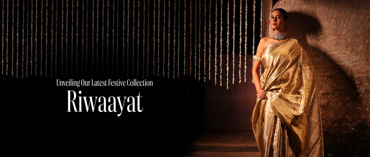 Traditional Banarasi Sarees Riwaayat - Vandana Sarees