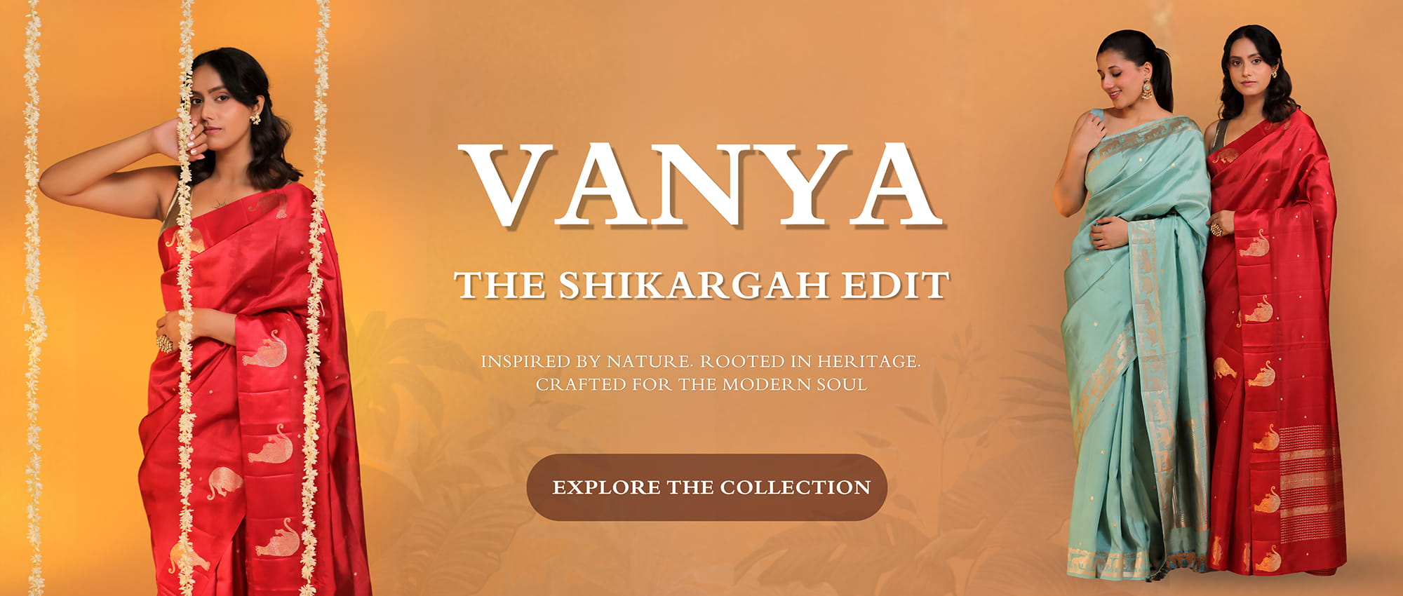 Vandana Sarees presents Vanya - The Shikargah Edits
