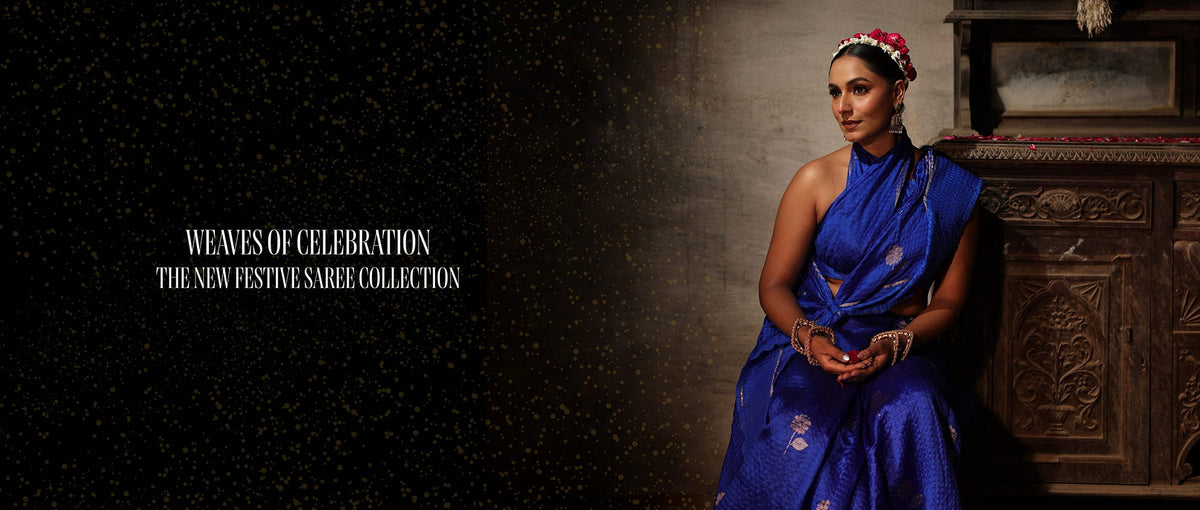 banarasi festival saree collection