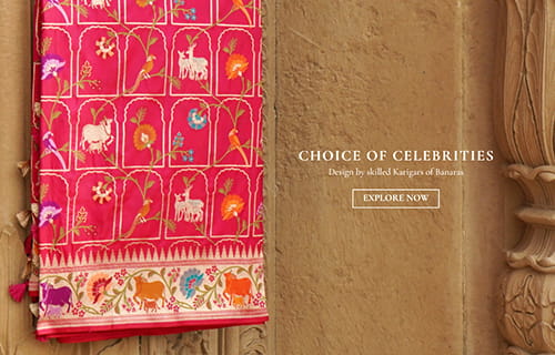 celebrity inspired banarasi sarees collection