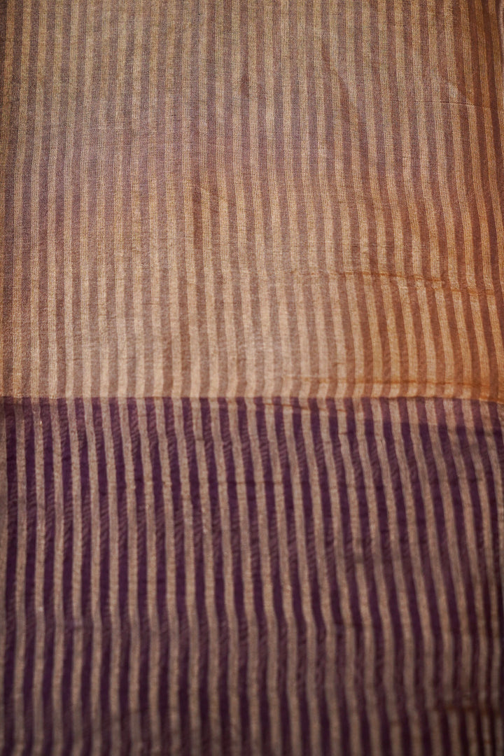 Mauve Majesty Pure Banarasi Brocade Katan Silk Saree View 6