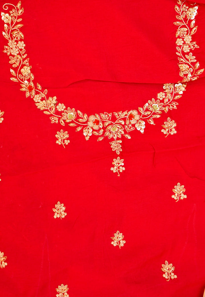 Pure Handloom Golden Tissue Saree with Zardozi Meenakari Embroidery