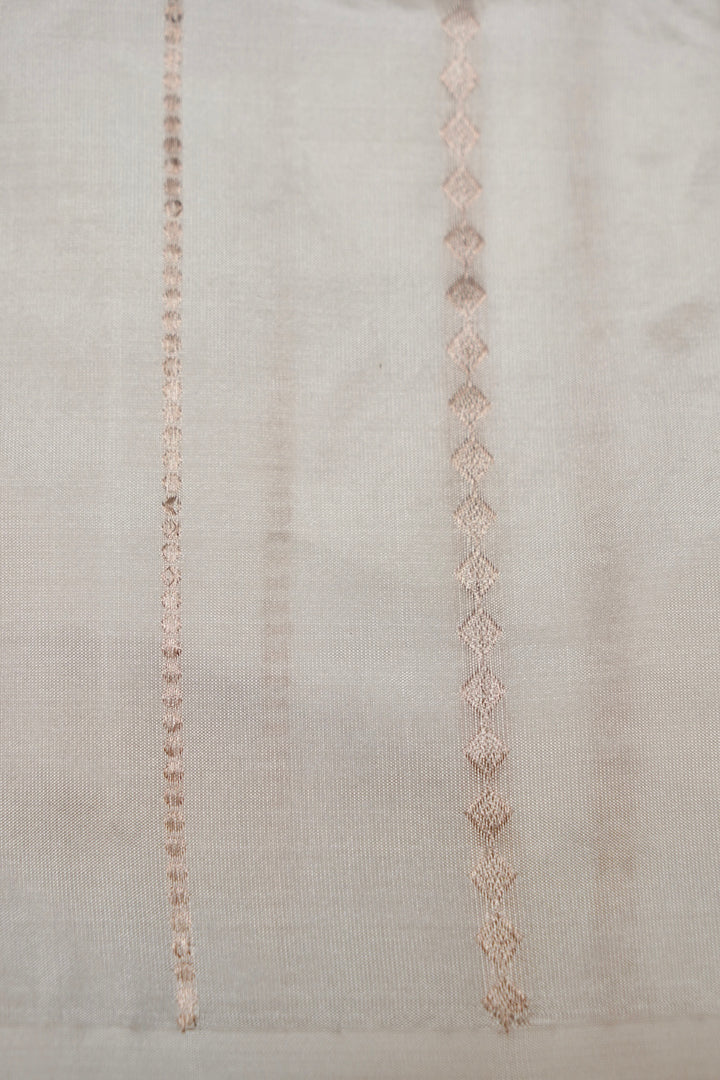 Handwoven Banarasi Pure Puna Silk Saree with Zari Woven Lion Motifs