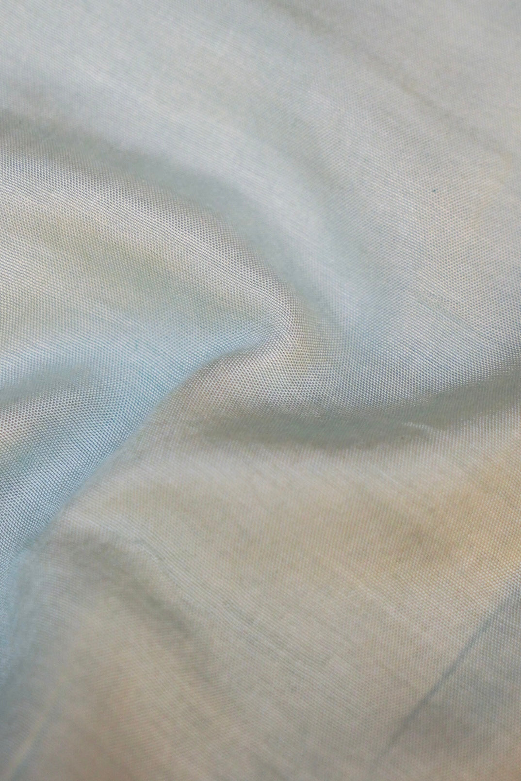 Sky Blue Chanderi Silk Suit Set with Thread Embroidery Work