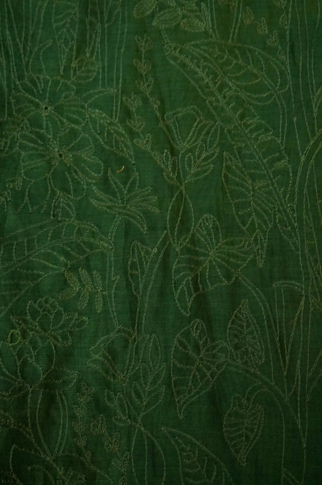 Regal Green Chanderi Silk Suit Zardozi & Pichwai Embroidered Royal Ensemble