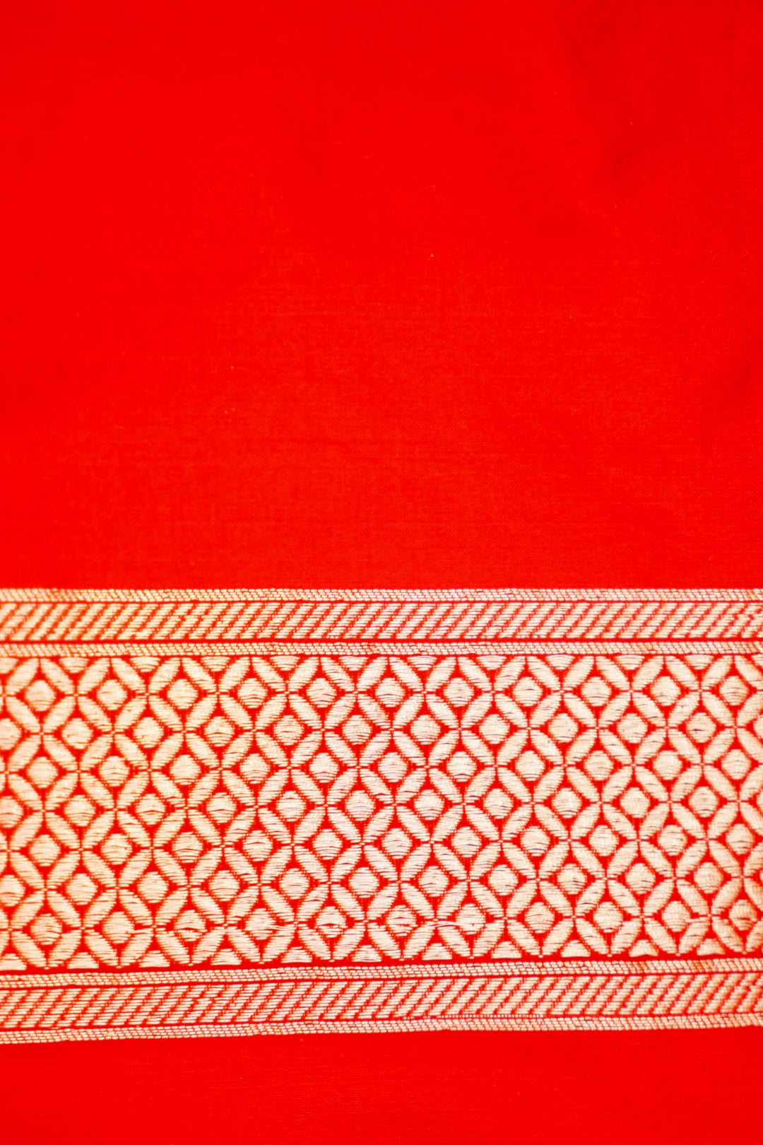 Handwoven Banarasi Bridal Red Pure Katan Silk contemporary Saree
