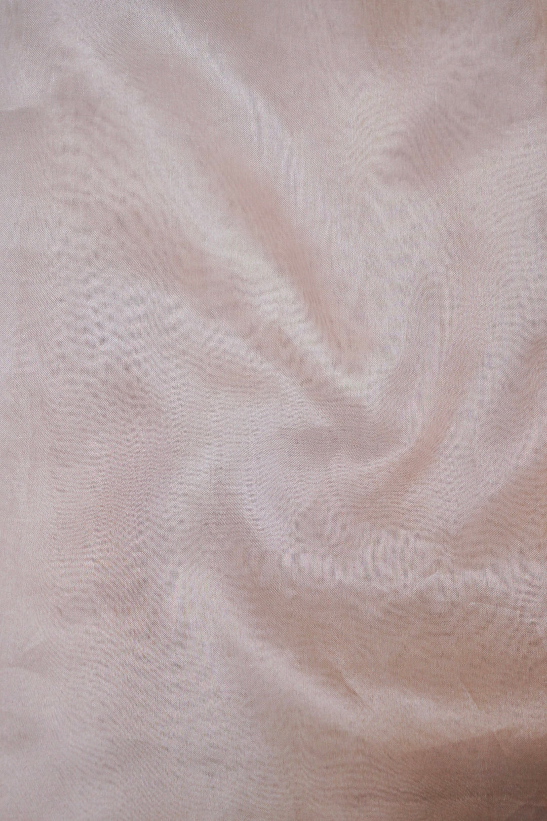 Handwoven Banarasi Plain Silver Tissue Silk Fabric