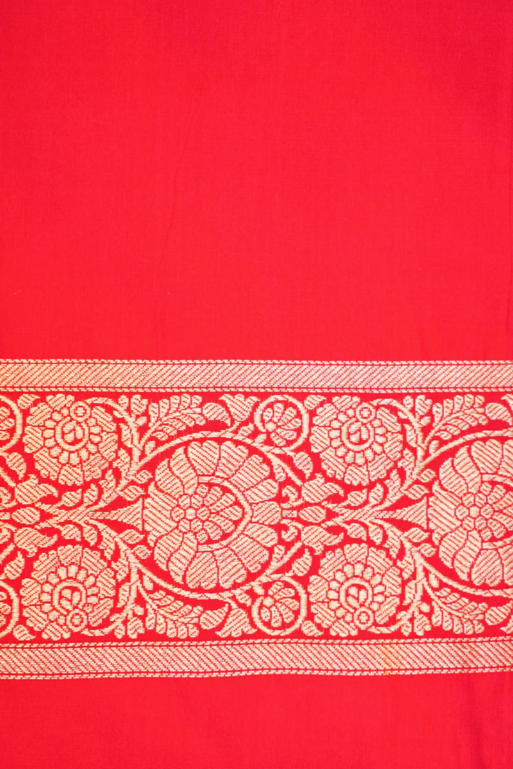 Handwoven Pink Bridal Banarasi Pure Katan Satan Silk Saree