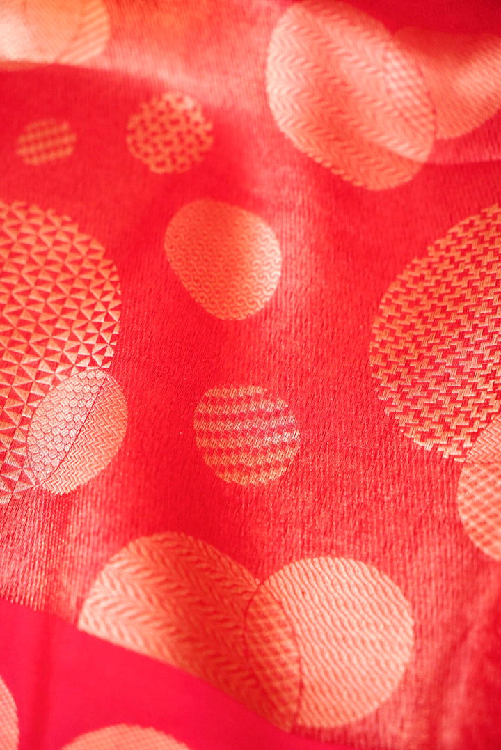 Pure Pink Organza Silk Saree with Brocade Organza Body and Silk Border