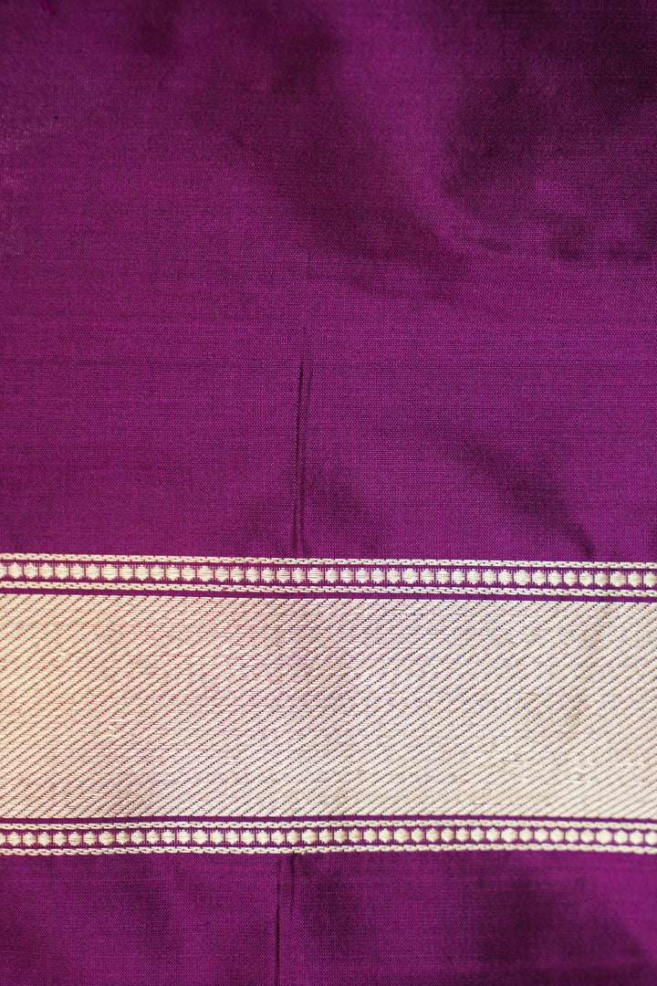 Pure Banarasi Katan Silk Handloom Kadwa Ghat Saree