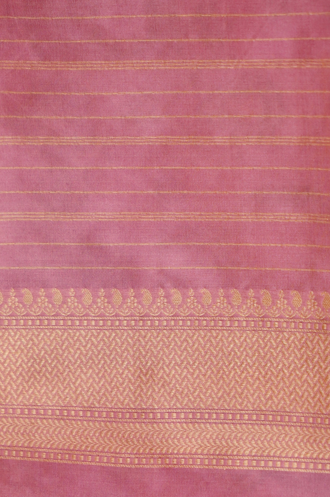 Rangrekha – Handwoven Rangkat Banarasi Pure Katan Silk Saree