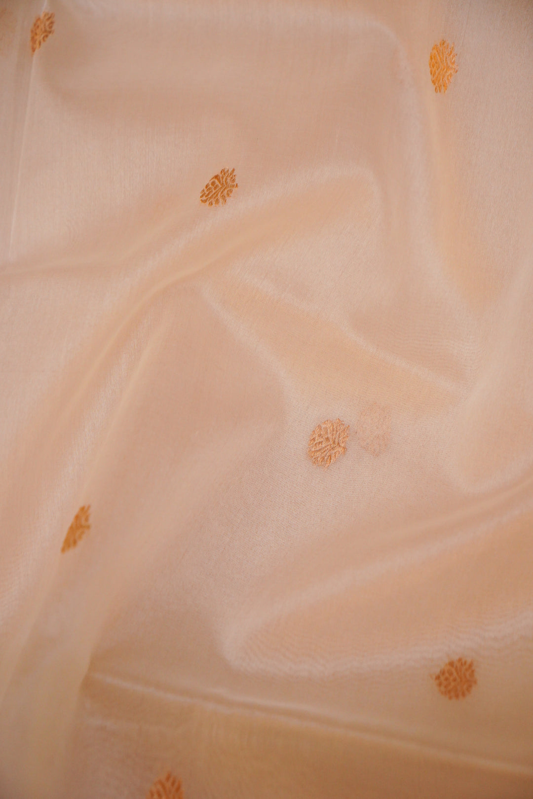 Pure Handloom Raw Silk Dyeable Suit with Organza Dupatta