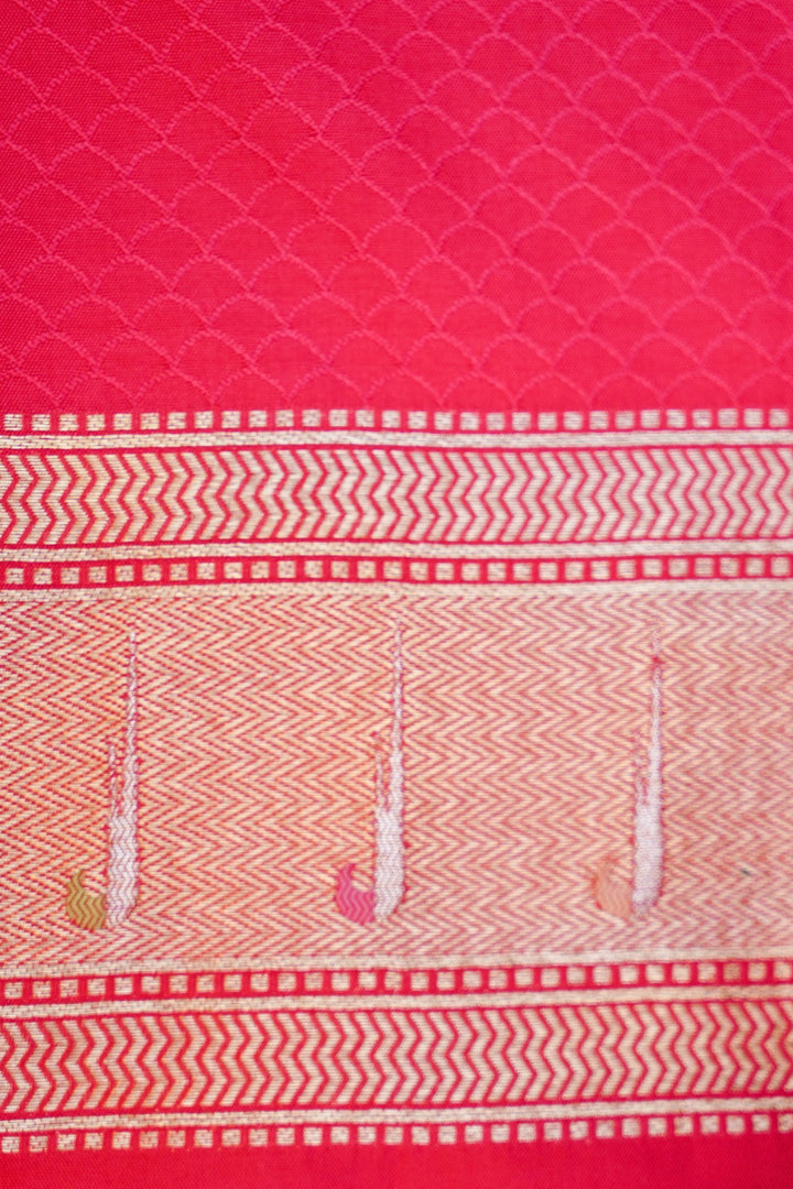 Heritage Splendor Banarasi Rangkat Pure Katan Silk Saree