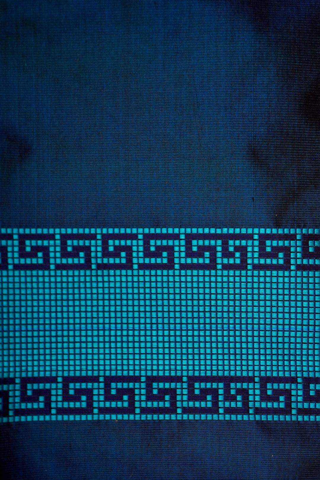 Handwoven Banarasi Teal Green Pure Tanchoi Katan Silk Saree