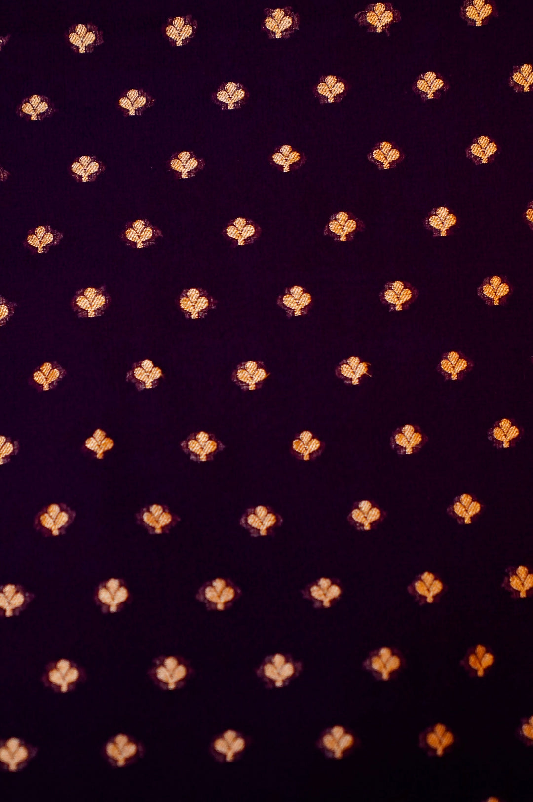 Handwoven Banarasi Georgette Chiffon Suit Set with Bandhani Meenakari Jaal Dupatta