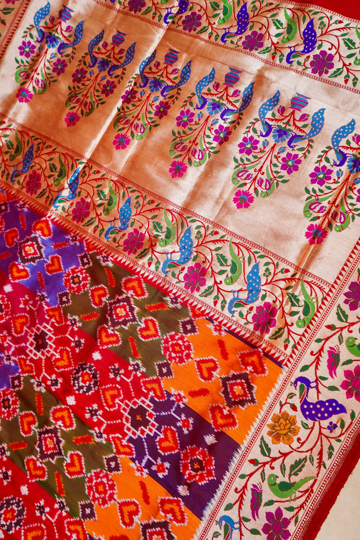 Rani Rangkaat Banarasi Kimkhwab Pure Katan Silk Saree View 2