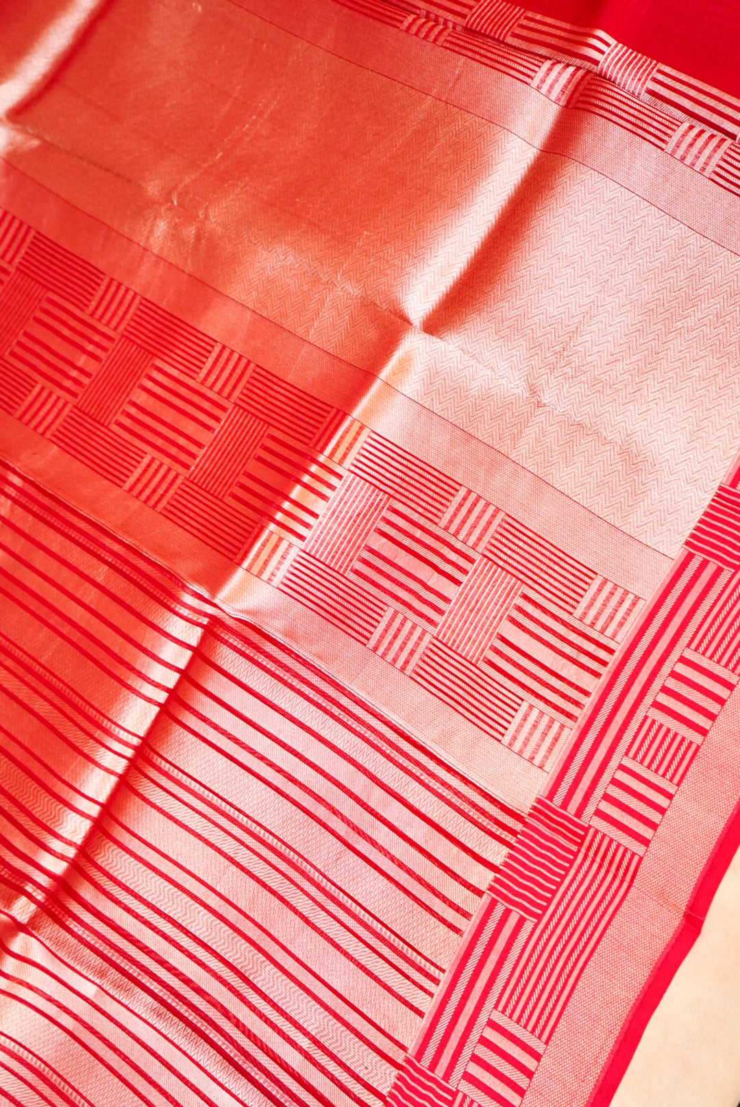 Pink Pure Organza Silk Saree with Brocade Organza Body and Silk Border