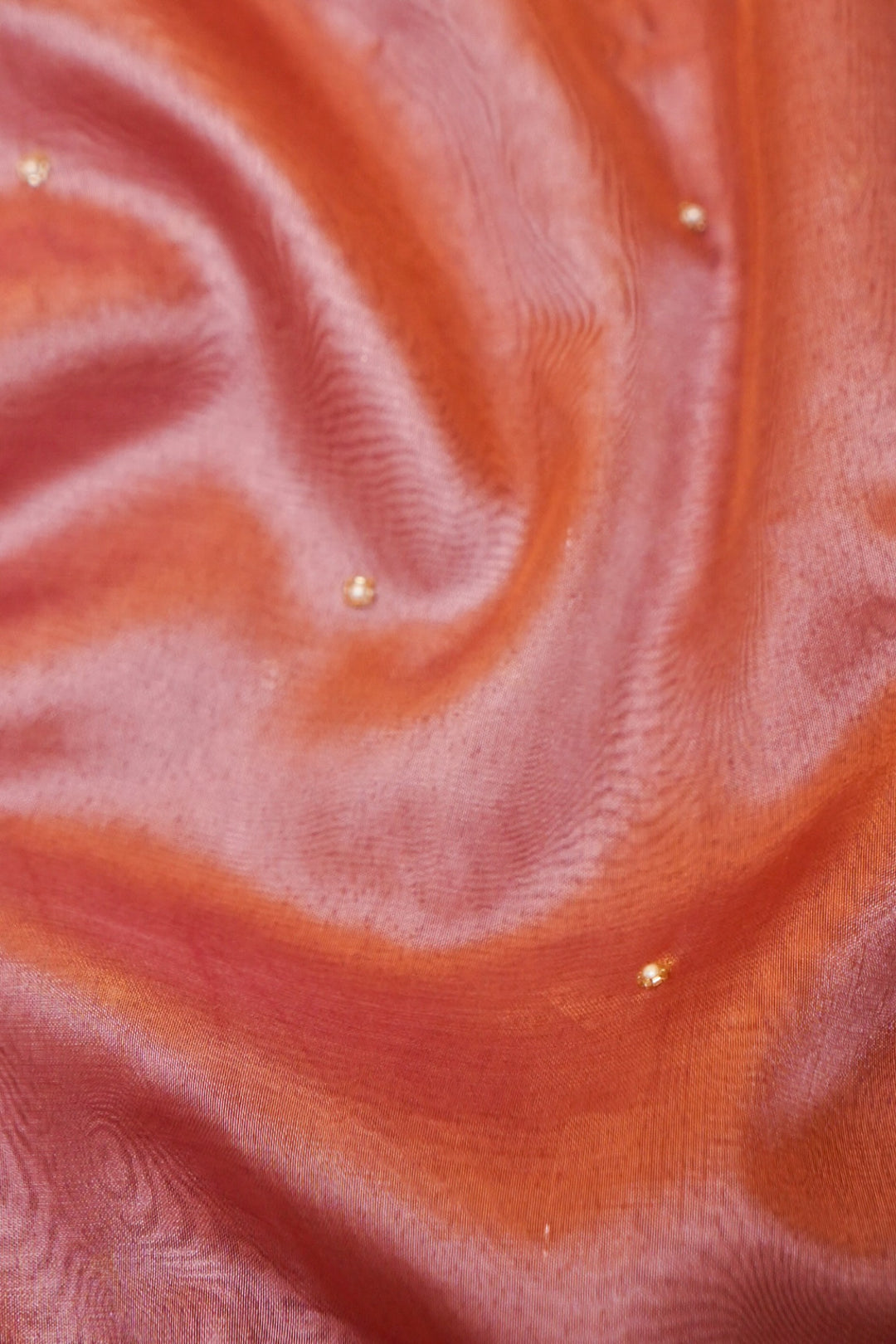 Onion Pink Maharani Tissue Silk Pichwai Motif Saree
