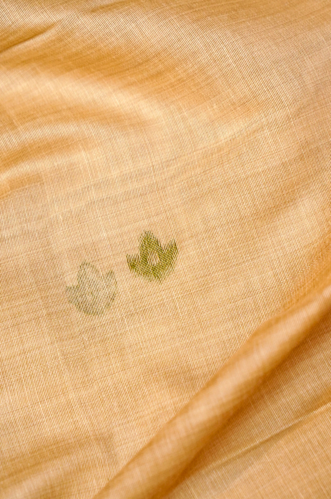 Beige Woven Unstitched Suit Set with Bird Motif Dupatta