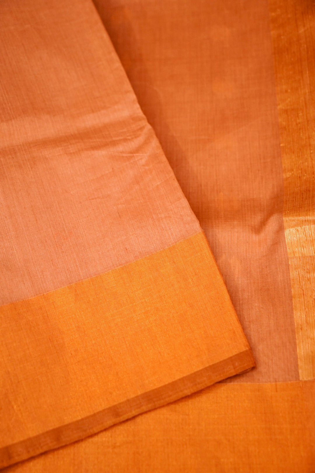 Pure Banarasi Handloom Silk Cotton Saree with Heavy Kadwa Pallu and Blouse