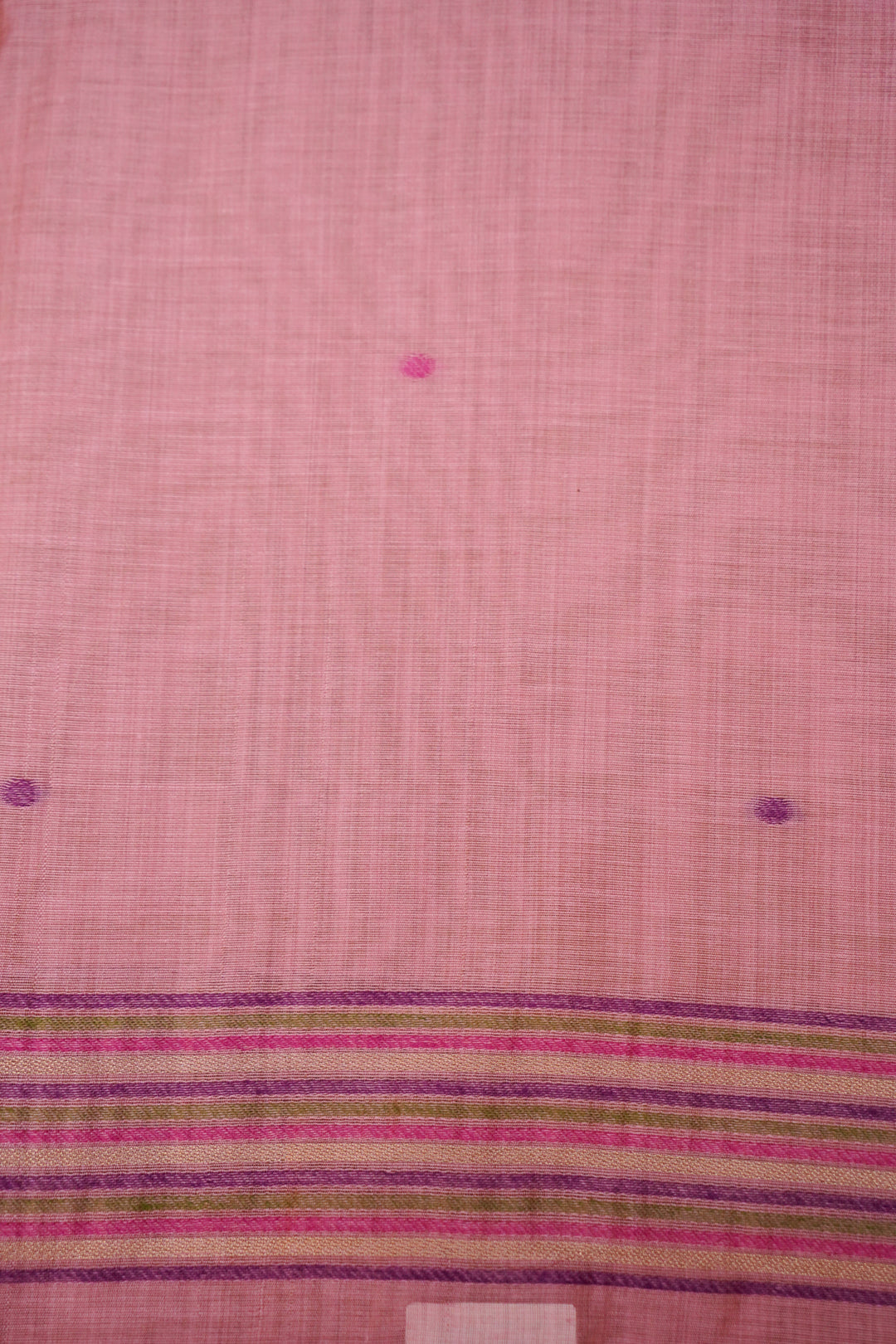 Royal Pastel Pink Meenakari Elegance Cotton Silk Suit Set