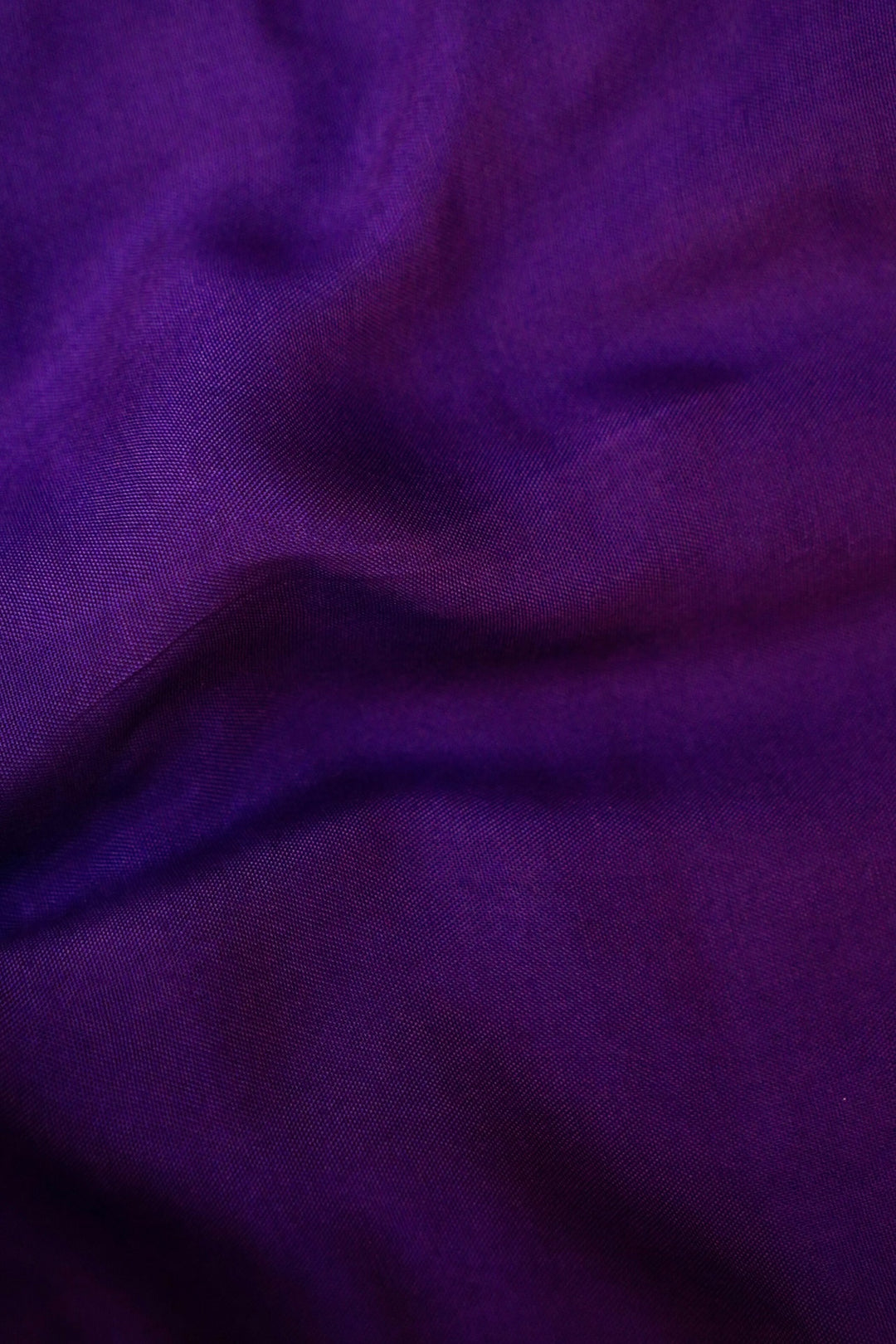 Purple Pure Chanderi Silk Suit Set with Pearl Work Birds Motif