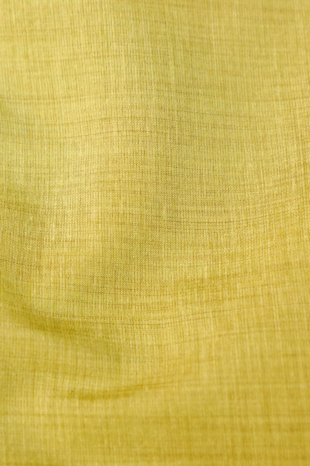 Lemon Yellow Handwoven Linen Unstitched Suit Set with Multicolor Floral &amp; Bird Embroidery