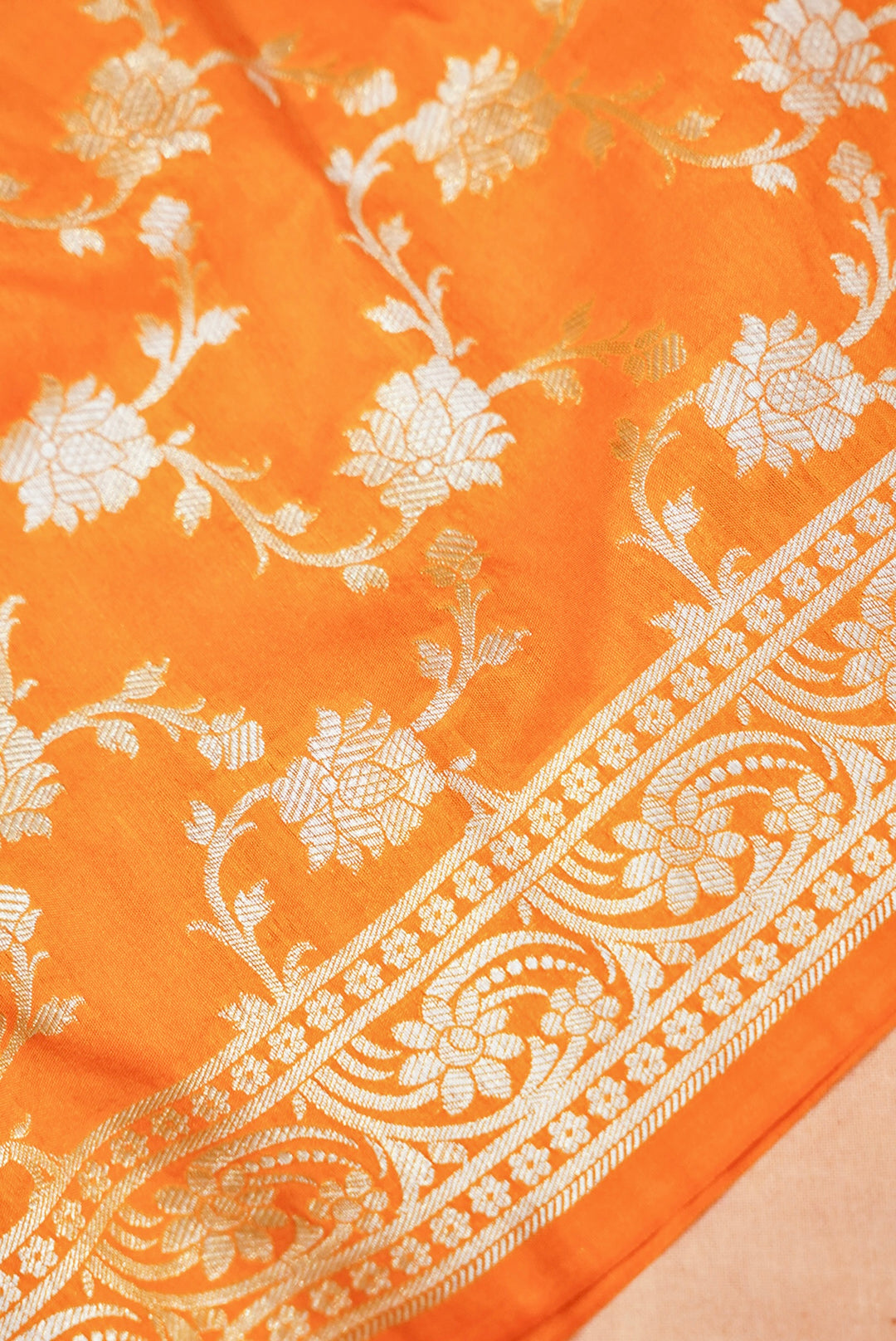 Yellow Haldi Ceremony Banarasi Silk Bootidar Suit with Jaal Dupatta