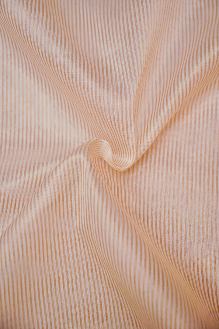 Handwoven Dyeable Banarasi Pure Tissue Silk Fabric