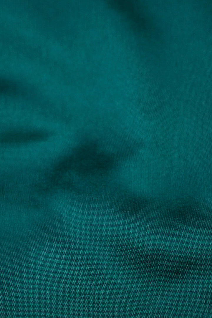 Teal Green Banarasi Ghat Design Modal Silk Unstitched Suit Set View 6