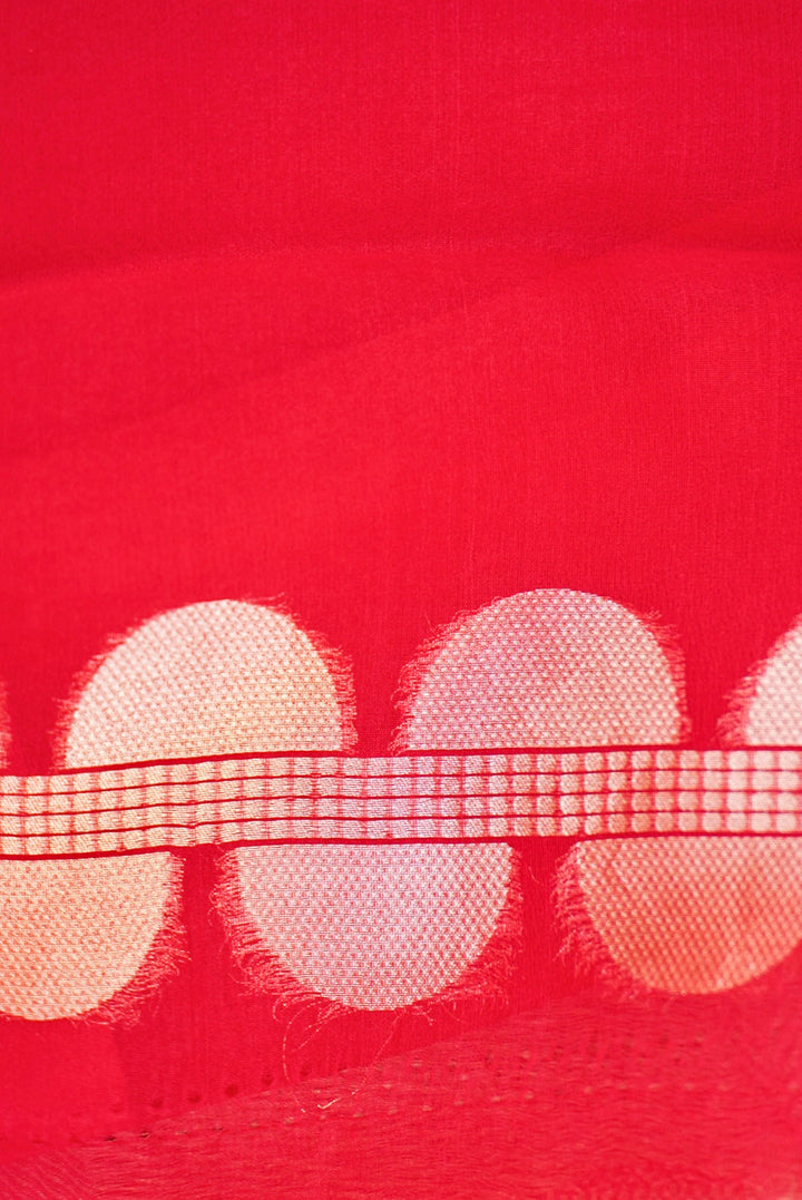 Pure Pink Organza Silk Saree with Brocade Organza Body and Silk Border