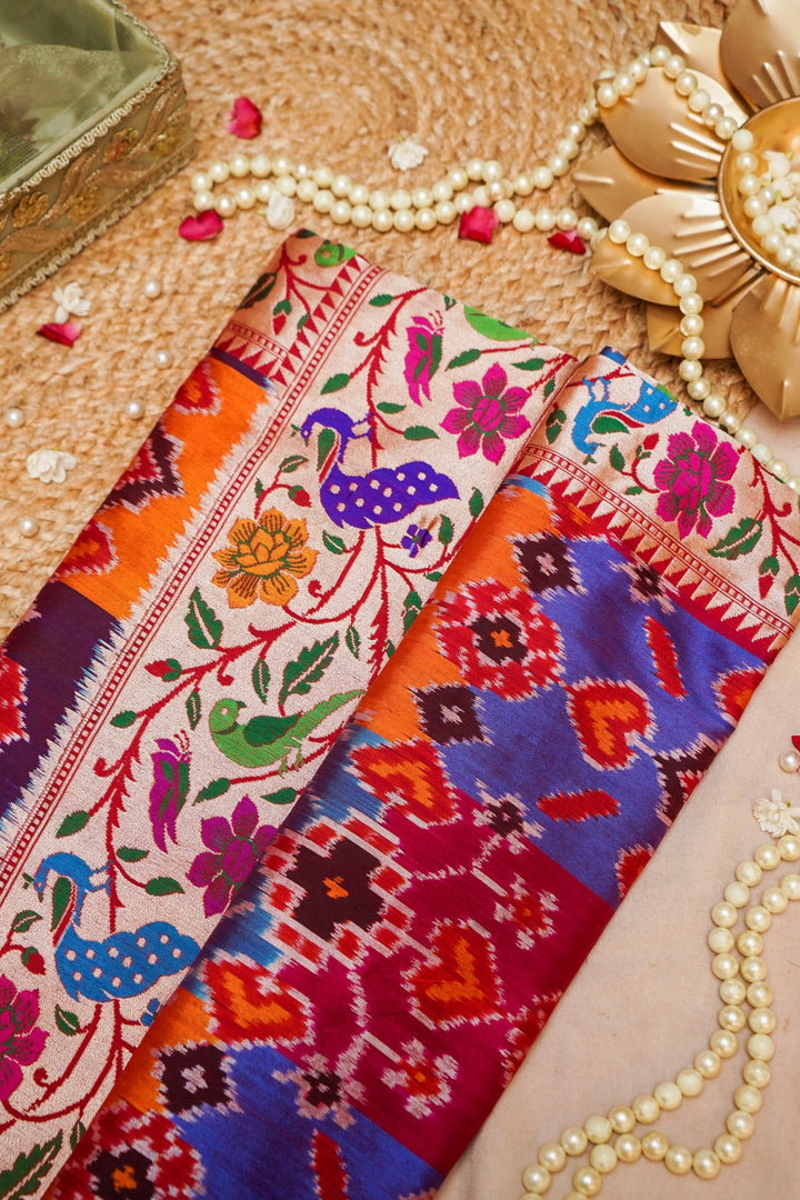 Rani Rangkaat Banarasi Kimkhwab Pure Katan Silk Saree View 1