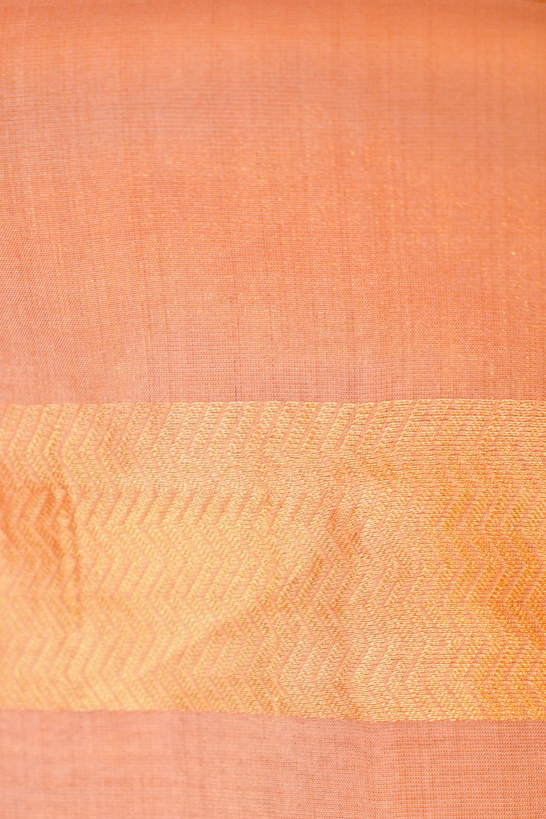 Baby Pink Handloom Banarasi Pure Katan Tissue Silk Meenakari Saree