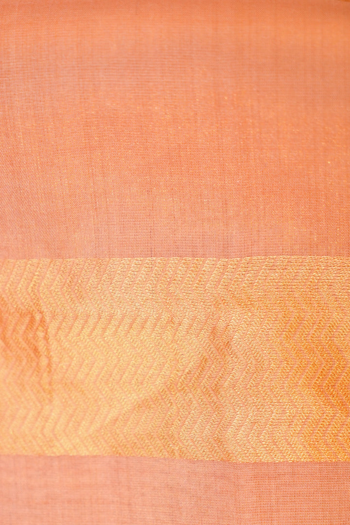 Baby Pink Handloom Banarasi Pure Katan Tissue Silk Meenakari Saree
