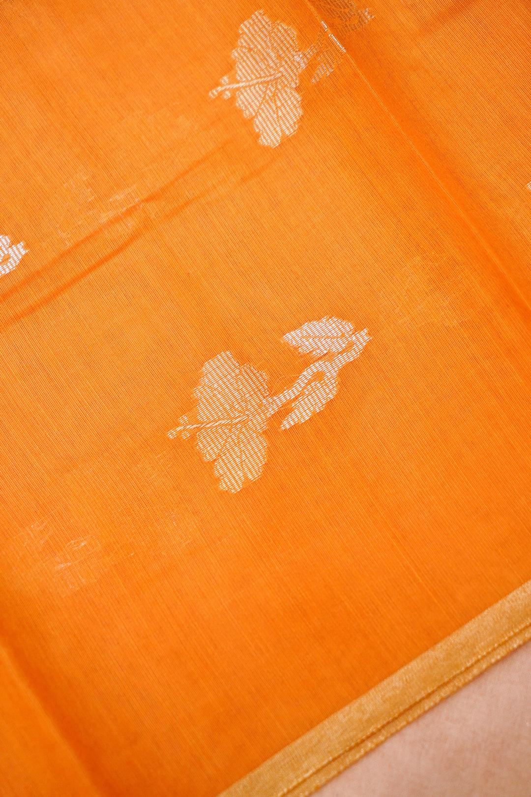 Unstitched Beige Gold Pure Chanderi Silk Suit with Yellow Contrast Dupatta