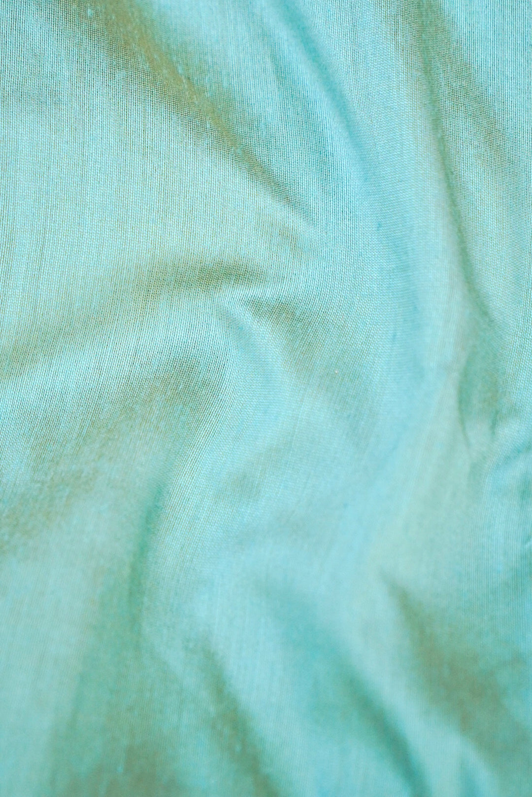 Powder Blue Pure Chanderi Tissue Suit with Applique Work